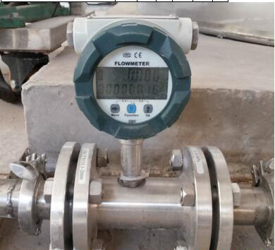 液氧流量計現場安裝使用圖